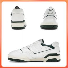 Top 550 Zapatos casuales Hombres Mujeres Blanco Verde Gris Crema Negro Azul UNC Azul marino Púrpura Sombra Rich Paul Borgoña Cian AURALEE Zapatillas de deporte para hombre Diseñadores Zapatillas de deporte