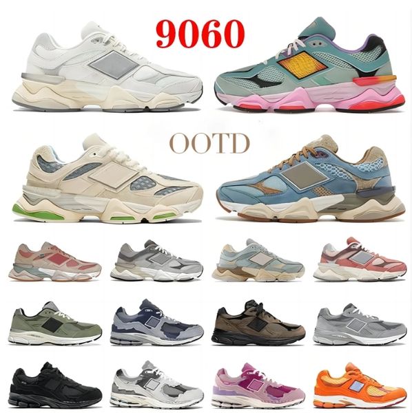 Top 9060 Joe Freshgoods Hommes Femmes Chaussures de course en daim 2002 550R 1906R Designer Penny Cookie Rose Baby Shower Bleu Sel de mer Outdoor Trail Baskets vKw OG