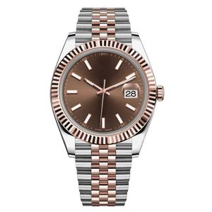 Top aaa Automático 2813 Reloj mecánico para hombres Gran lupa 41 mm Acero inoxidable Zafiro Cierre sólido Presidente Relojes para hombre Relojes de pulsera para hombre Relojes de pulsera de lujo