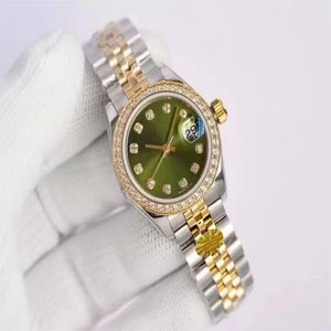 Top AAA Montre mécanique automatique qualité haut de gamme 26mm mode or dames robe diamant saphir lunette Datejust Montres femmes 242A