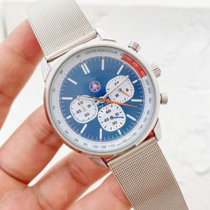 Top AAA B01 B20 Bretiling Watch Navitimer Chronograph Quartz Movement Breiting Watch Sapphire kijkt roestvrijstalen riemmensen Bretiling horloges 9808