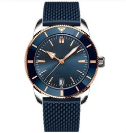 Top AAA Bretiling Marca de lujo Super Ocean Marine Heritage Reloj Dos tonos Fecha B01 B03 B20 Calibre Movimiento mecánico automático Índice 1884 CmnX Relojes de pulsera para hombres 844