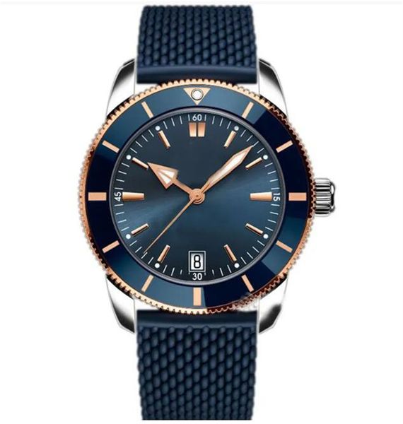 Top AAA Bretiling Marca de lujo Super Ocean Marine Heritage Reloj Dos tonos Fecha B01 B03 B20 Calibre Movimiento mecánico automático Índice 1884 CmnX Relojes de pulsera para hombres