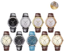 Top AAA Man Watch Designer Horloge Super Complexe Functie Chronograaf Serie 5078 horloge Cal.R 27 PS Automatisch uurwerk koeienhuid band saffier spiegel klassiek tijdloos