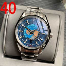 Top AAA Heren designer Herenhorloge Automatisch mechanisch horloge Aqua Terra 150m Master Waterdicht roestvrij staal Veelkleurig jason007 schone fabriek Automatikuhren