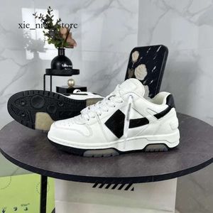 Top AAAA+ Designer schoenen Off Classic Style Men and Women Casual Shoes White Black Ice Blue Luxury Leather Quality Outdoor Sneakers Paren hardloopschoenen 3322