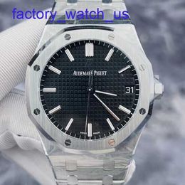 Top AP Wrist Watch Royal Oak Series 15500st Men's Black Calal
