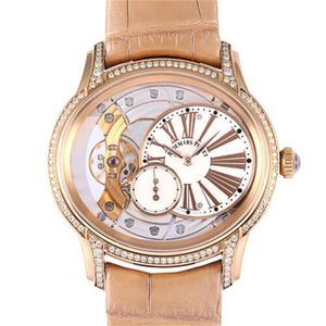 Top Audemar Pigue Watch APF Factory Mouvement mécanique Piglet W230210 77247OR.ZZ.A812CR.01 Millenaire # Y176