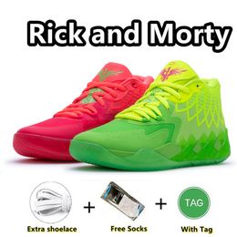 Top Ball Lamelo 1 MB01 02 03 Chaussures de basket-ball Rick et Morty Rock Ridge Red Queen Not From Here Lo Ufo Buzz City Black Blast Mens Trainers Sports