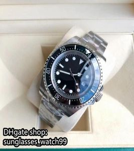 Top Bezel 41 mm et 44 mm montres pour hommes Brand de luxe Céramique The New Water Ghost Men039s Steel Watch Diving Series Automatic M5826825