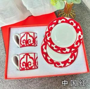 Top Bone China Porcelain Tasses Coffee tasses Cute Mugs Grands Capacité 500 ml Drinkware Birthday Gift Room Decoration