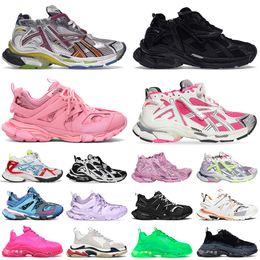 Designer Schoenen Graffiti Track Runner 7 Track 3 Triple S Balencaigas Schoenen Trainers Vintage Tennisschoen Vrouw Man Sneakers Opa Ancien Daddy Herenschoen Dh gate