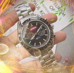 Top Marque Automatique 2813 Montre Mécanique 43mm Hommes 904L En Acier Inoxydable Président Lune Soleil Cadran Designer Horloge Saphir Verre business casual montre-bracelet
