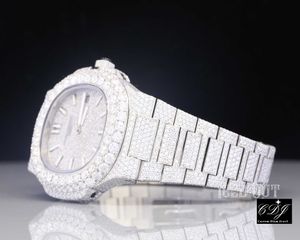 Topmerk chronograaf quartz en echt met diamanten bezaaid horloge Waterdicht horloge Luxe merk Stainls stalen horloge