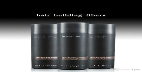 Top marque cosmétique 275g fibre capillaire kératine poudre Spray éclaircissement cheveux correcteur 10 couleurs DHL 2715014