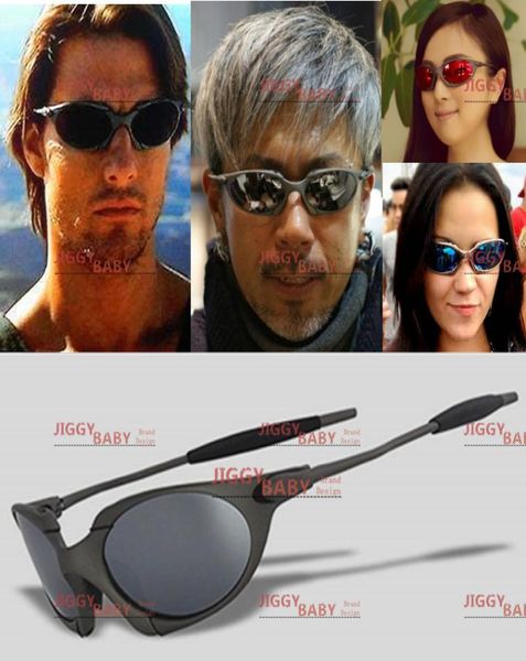 Lunettes de soleil de créateur de marque supérieure Polarisée X Metal Sport Aluminium Ruby Red Men Femmes Riding Driving Cold Color Mirror Lens High Quality7421347