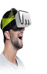 Top Brand Designer VR -glazen headset Bluetooth afstandsbediening Universal VR Box Virtual Reality 3D VR Glasses Game Movie 3D Univer2203723