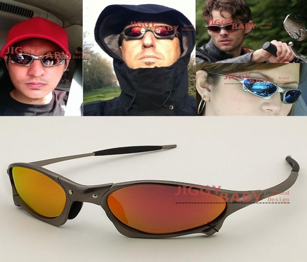 Top Brand Designer X Metal Penny Sunglasses Polarisée Driving Riding Sports UV400 Femmes Men Ice Black Ruby Red Mirror de haute qualité5303530