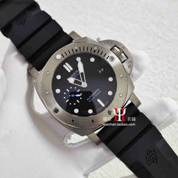 Top Brand Logo Panehai Watches Designer Unisexe Fashion Automatic Penelope Titanium 47mm Automatic Mechanical Mens Watch Pam02305