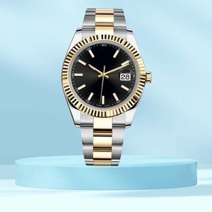 Top Marque De Luxe Homme Montres En Acier Inoxydable Hommes Femmes Femme Sport Montre-Bracelet Casual Quartz Montre-Bracelet Homme Relogio Femininos Cadeau Horloge 36MM 41mm Montres-bracelets