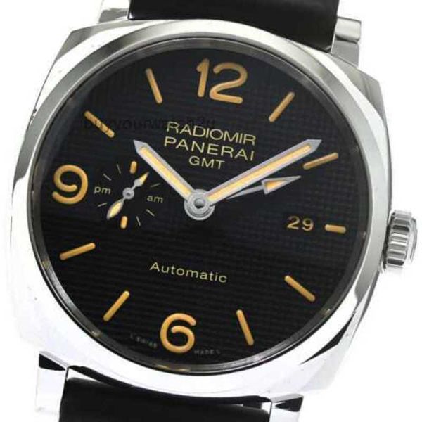 Montre de mode pour hommes et femmes de marque supérieure Lunette en céramique Bracelet en cuir Mouvement à quartz Montres de créateur pour femmes Date automatique Marque de luxe Panerrais Dpmp