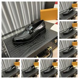 Top Brand Men Shoes Business Designer Robe Geuthesine Leather Chaussures pour hommes Bullock décontracté formel Formal 2023 Nouvelles arrivales Taille 38-45