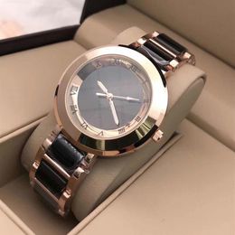 Relojes de mujer con logotipo RO de la mejor marca, reloj de lujo de oro rosa, reloj de regalo de moda, relojes de pulsera de cuarzo para mujer 259k