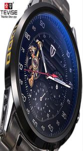 Top Brand Tevise Luxury Automatic Winding Watch Men Tourbillon Mechanical Watch Sport Military Relogio Automatico Masculino 2019240954