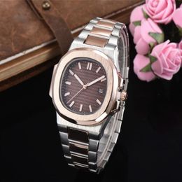 Top Brand TimePiece 2021 Nieuwe mode Women Heren Roestvrijstalen riem horloges Casual A1 Watch Quartz Business Watch Gift Clocks Hor3121