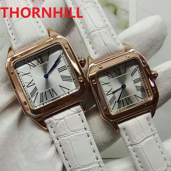 Top marque femmes hommes montres en cuir de luxe mode quartz populaire cadran romain centre Quartz-montre Hodinky Relogio Masculino