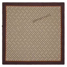 Top Brand Women Scarf Designer Square de soie Châle de luxe Châle de haute qualité Turbans Lettre Designhead Scharfs Square Luxur