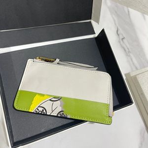 Top Calfskin Spirited Away Porte-cartes à glissière Portefeuilles Changer le sac à main croisé Nouveau sac à motif de dessin animé à la mode Porte-Totoro Ch281s