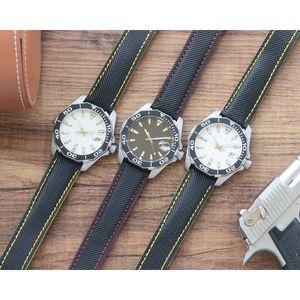 Top keramiek wijzerplaat herenhorloge luxe designer horloges lederen band 40 mm neutraal automatisch mechanisch waterdicht lichtgevende horloges geen doos