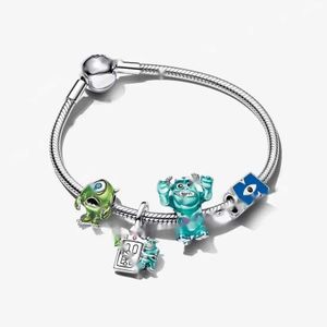 Top Charm 2024 Nouveaux bracelets à breloques en argent pour femmes, bijoux de créateur, pendentif de Bracelet à faire soi-même, cadeaux pour enseignants.
