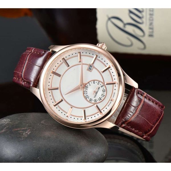 Top montres de créateurs classiques PP deux aiguilles demi-minuterie quartz montre pour hommes bracelet De mode Montre De Luxe Bracele cadeau TBPI