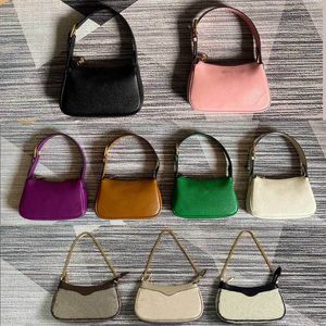 Top Classic Handle Bag Women Diseñadores de lujo Nuevo Bolso pequeño de lona para las axilas Bolsos de embrague cruzados de cuero genuino para mujer para hombre Bolsas de hombro