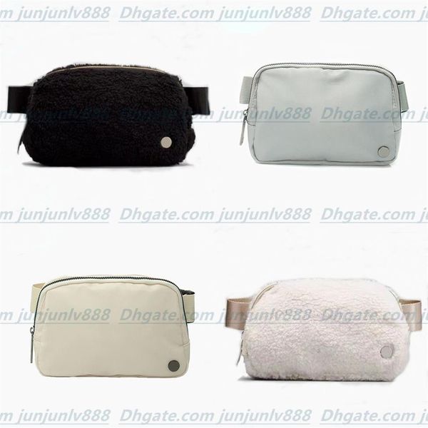 Top Classic-Belt Sac Fanny Pack Designer Classic Bum Cogle Yoga Bag Bumbag Nylon Wool Cosp avec Soft Nap Womens Men épaule Cross250Q