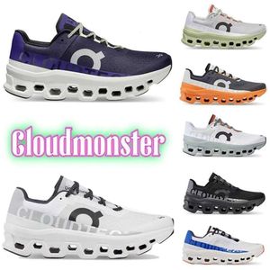 Top CloudMonster Shoes Quality Men Femmes sur Monster Lightweight Designer Sneakers Workout and Cross Undyed White Ash Green Mens Runne 79 Mster S