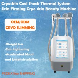 Bovenste koude thermische schok cryo afslankmachine beste veiligheid draagbare cryoskin vriesapparaat