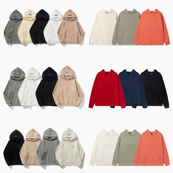 Top Craftsmanship Mens Hoodies Hommes Femmes ess designer hoodies Fashion High Street lettre Numéro 1977 impression pull à capuche pull à capuche taille réelle US S-XL