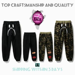 Top Vakmanschap Heren Broek ontwerpers broek mannen en vrouwen haai broek apen joggingbroek sport joggers cargo tech Luminous camouflage Starry spot 3XL daks KZ2-20