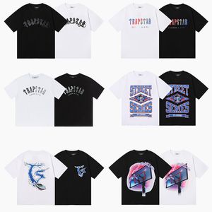 Top Vakmanschap Trapstar Heren T-shirts Ontwerpers Heren Dames T Fashion Street Tide Brief Afdrukken Katoenen Shirts Polo Sport Trapstar Tees US SIZE S-XL