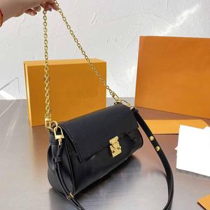 Top Cross Body Woman Handtas Purse Favoriete gouden ketting Korrelige echt lederen reliëf oude bloem magnetische slotverhuizing