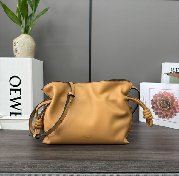 Bolso de diseñador Bolso de flamenco Bolso de hombro de moda para mujer Bolso de mano de lujo Cartera cruzada Top Bolsos de cuero genuino para mujer Tamaño 23 cm