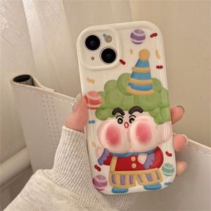 Top Designer Cartoon Anime powerergirls Case iPhone 13 14 Pro Max 12 Mini 11 Xs XR X 8 7 Plus Bedrukte achterkant Deluxe volledige dekking beschermhoes