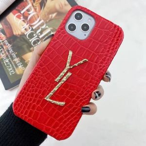 Top Designer Crocodile Skin Phone Cases Pour iPhone 14 13 12 11 Pro Max Luxe Noir Couverture Arrière 14Pro 14Plus 14ProMax 13Pro 13ProMax Étui Mobile En Cuir