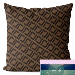 Top de créateur coussin cachemire taier décoratif avec des coussins de voiture de marque de luxe intérieure