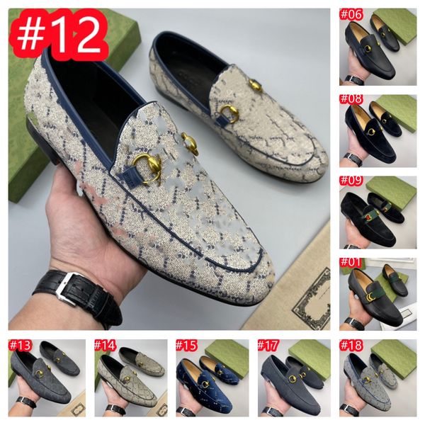 Top diseñadores diseñadores hombres zapatos formales de leopardo vestido de caballo de caballo de cuero de cuero puntiagudo de cuero puntiagudo