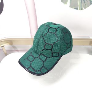 Top designer Fashion Sporty Baseball Cap Pring Summer Casual Cascy Luxury Beach Canvas Baseball Chapeau UniSex