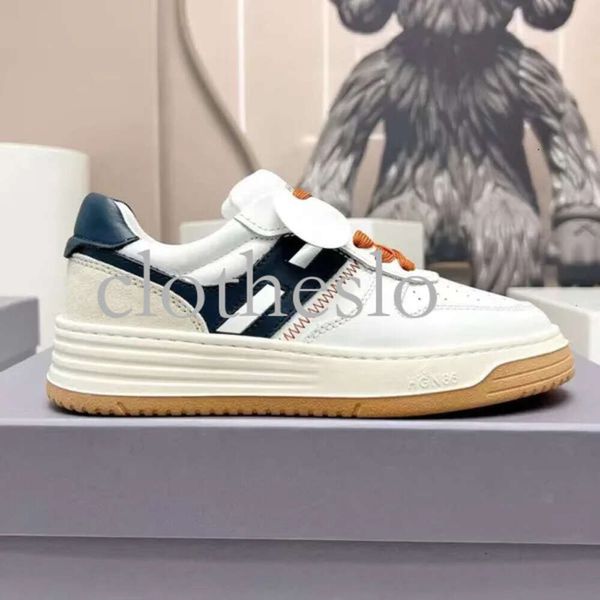 Top Designer H 630 Chaussures décontractées H630 Hogans Shoe Womens For Man Summer Fashion Smooth Calfskin Ed Suede Leather High Quality Hogans Sneakers Size 38-45 709 606